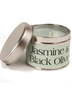 Pintail Jasmine & Black Olive Coordinate Tin Candle