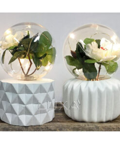 Luxa Plant Lamp Flower Set Facet and Ribbed