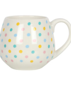 Spotted Rounded Ceramic Mug
