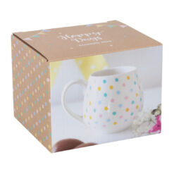 Alternative view of Spotted Rounded Ceramic Mug