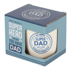 Alternative view of Super Dad Ceramic Mug Gift Boxed