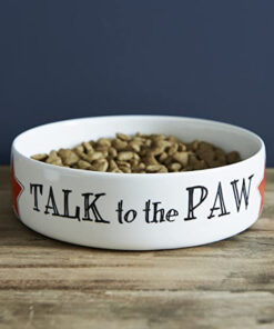 Sweet William Talk To The Paw - Small Dog Bowl