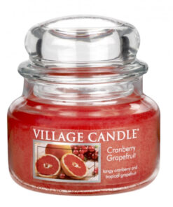 Village Candle Cranberry Grapefruit Small Jar 262g