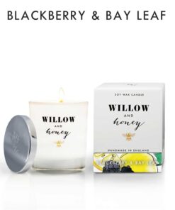 Willow and Honey Blackberry and Bay Leaf Candle 220g
