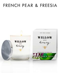 Willow and Honey French Pear and Freesia Candle 220g