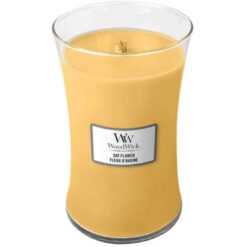 Woodwick Oat flower Large Jar Candle
