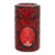 Red Pillar Crackle Glass Oil / Wax Melt Burner
