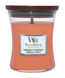 Woodwick Tamaridn And Stonefruit Medium Jar Candle